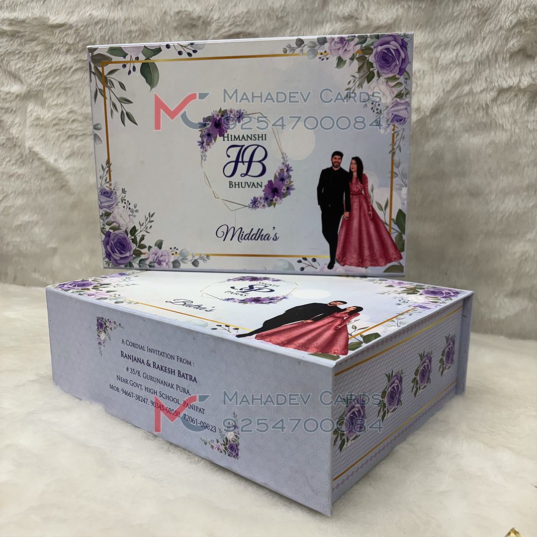 exclsive wedding box
